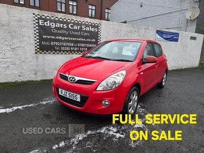Used Hyundai i20 Edition 77 HP (56 kW) 2010 Red Hatchback