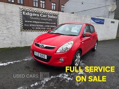 Red Used 2010 Hyundai i20 Edition Hatchback | £2,999 (Fair price)
