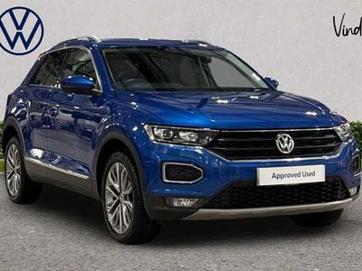 Blue Used 2019 VW T-Roc SEL SUV | £15,672 (Fair price)