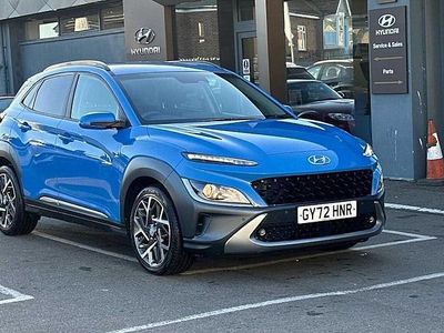 Used Hyundai Kona Premium 141 HP (103 kW) 2022 Blue SUV