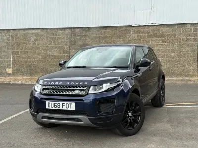 Used Land Rover Range Rover evoque SE 150 HP (110 kW) 2018 Blue Estate