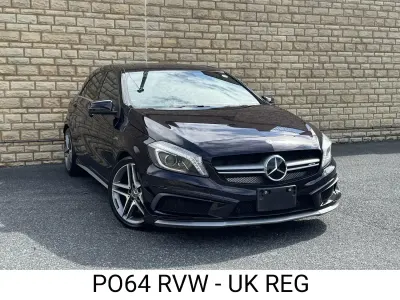 Used Mercedes A45 AMG AMG 421 HP (309 kW) 2015 Black Hatchback