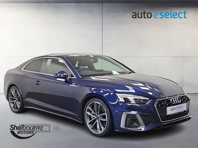 Used Audi A5 S-Line 245 HP (180 kW) 2022 Blue Coupe