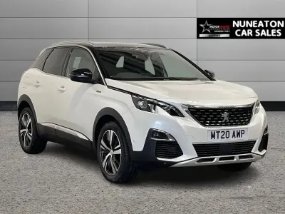 Second-hand Peugeot 3008 GT-line 130 CP (95 kW) 2020 Alb SUV