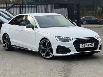 Used Audi A4 Black Edition 190 HP (139 kW) 2021 White Sedan