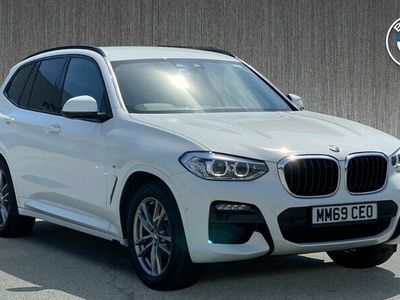 Used BMW X3 M Sport 187 HP (137 kW) 2019 White SUV