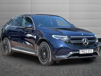 Used Mercedes EQC400 AMG Line Premium Plus 300 kW (408 HP) 2022 Blue SUV