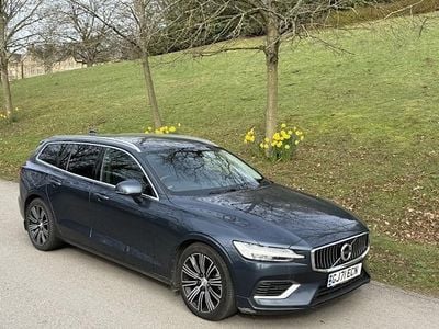 Used Volvo V60 Inscription 303 HP (222 kW) 2021 Blue Estate