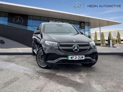 Used Mercedes EQC400 AMG Line Premium Plus 300 kW (408 HP) 2021 Black SUV