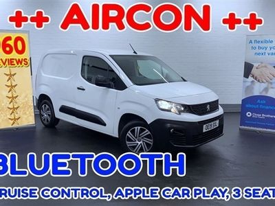 used Peugeot Partner 1.6 BLUEHDI PROFESSIONAL ++ BLUETOOTH ++ AIRCON ++ APPLE CAR PLAY ++ CRUISE CONTROL, AUTO LIGHTS,STO