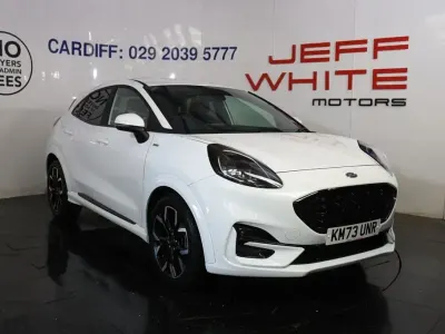 Gebraucht Ford Puma ST-Line X 125 PS (91 kW) 2023 Weiß SUV