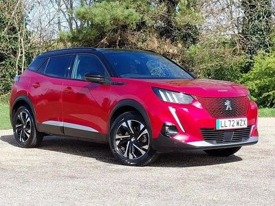 Second-hand Peugeot e-2008 GT 100 kW (136 CP) 2022 Roșu SUV
