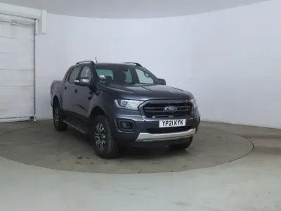 Begagnad Ford Ranger Wildtrack 2021 Grå Pickup