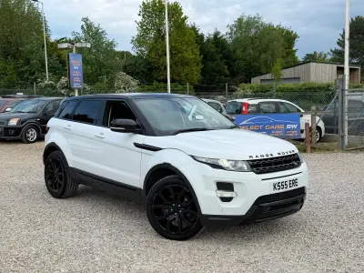 Begagnad Land Rover Range Rover evoque Pure 2013 Vit SUV