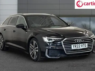 Used Audi A6 S-Line 204 HP (150 kW) 2021 Black Estate