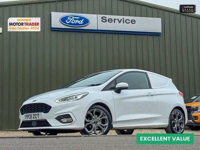 Used Ford Fiesta Sport 2021 White Van