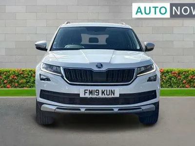 Used Skoda Kodiaq Scout 4x4 150 HP (110 kW) 2019 White SUV