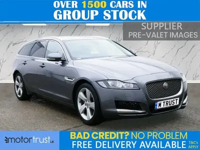 Used Jaguar XF Sportbrake Portfolio 250 HP (183 kW) 2019 Grey Estate