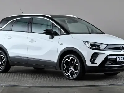 Used Vauxhall Crossland Ultimate 110 HP (80 kW) 2023 White SUV