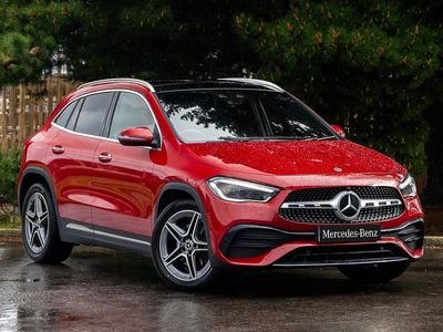 Used Mercedes GLA220 AMG Line Premium Plus 190 HP (139 kW) 2021 Red SUV