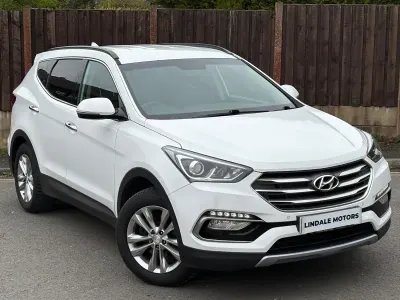 Used Hyundai Santa Fe Premium 200 HP (147 kW) 2017 White SUV