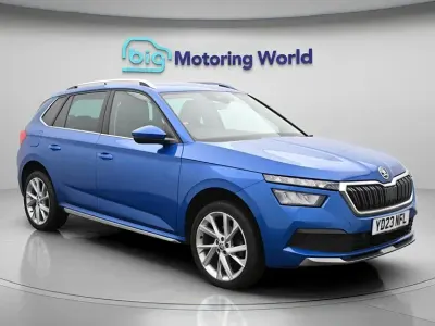 Used Skoda Kamiq SE L Executive 110 HP (80 kW) 2023 Blue SUV