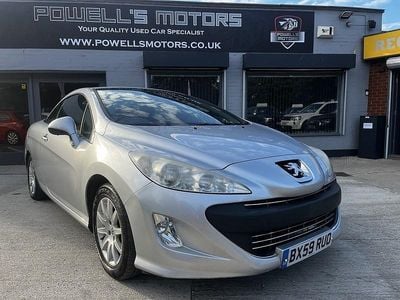 Silver Used 2009 Peugeot 308 CC Sport Cabriolet | £1,495 (Fair price)