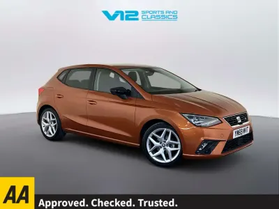 Usado Seat Ibiza FR 80 CV (58 kW) 2019 Naranja Utilitario