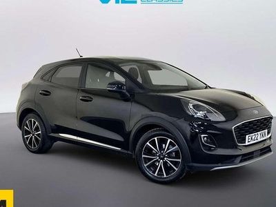 Used Ford Puma Titanium 125 HP (91 kW) 2022 Black SUV