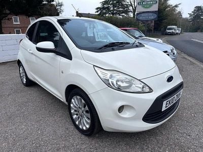 Used Ford Ka Zetec 69 HP (50 kW) 2010 White Hatchback