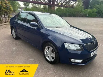 Begagnad Skoda Octavia SE 2013 Blå Halvkombi