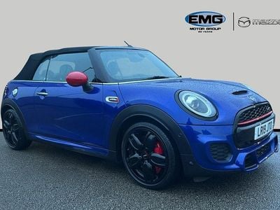 Used Mini John Cooper Works Cabriolet 231 HP (169 kW) 2019 Blue Cabriolet