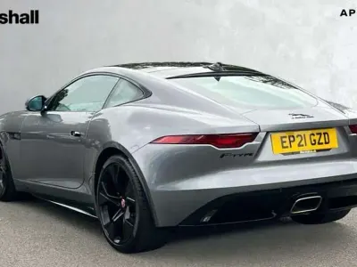 Used Jaguar F-Type 300 HP (220 kW) 2021 Metallic  eiger grey Coupe