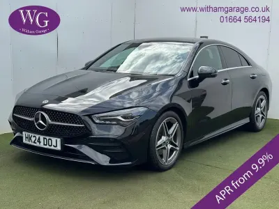 Used Mercedes CLA180 Executive 136 HP (100 kW) 2024 Black Coupe