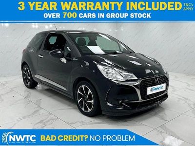 Black Used 2016 DS Automobiles DS3 Elegance Hatchback | £8,695 (A bit pricey)
