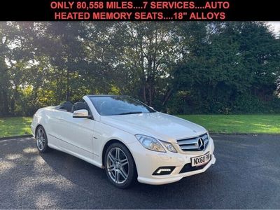 used Mercedes E350 E Class 3.0CDI BLUEEFFICIENCY SPORT 2d 231 BHP