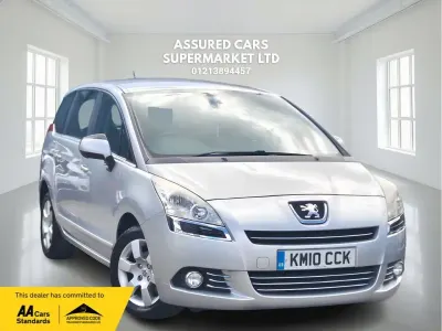 Used Peugeot 5008 Sport 112 HP (82 kW) 2010 Silver MPV
