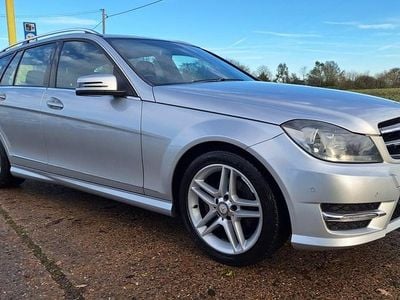 Silver Used 2014 Mercedes C250 Sport Edition Estate | £8,995 (Fair price)
