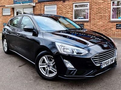 Used Ford Focus Zetec 125 HP (91 kW) 2018 Black Hatchback