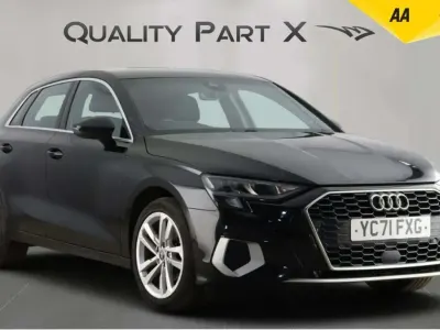 Used Audi A3 Sportback Sport 150 HP (110 kW) 2021 Black Hatchback