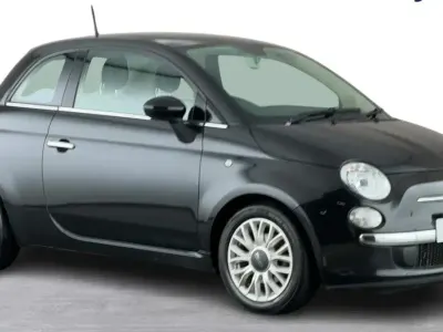 Używany Fiat 500 Lounge 95 KM (69 kW) 2015 Czarny Hatchback