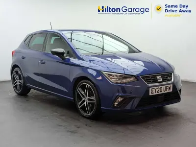 Used Seat Ibiza FR Sport 95 HP (69 kW) 2020 Blue Hatchback