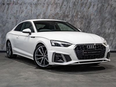 Used Audi A5 S-Line 150 HP (110 kW) 2021 White Coupe