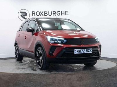 Used Vauxhall Crossland Ultimate 130 HP (95 kW) 2022 Red SUV