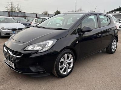 Used Vauxhall Corsa 75 HP (55 kW) 2017 Black Hatchback