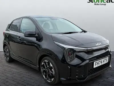 Used Kia Picanto GT-Line 63 HP (46 kW) 2024 Black Hatchback