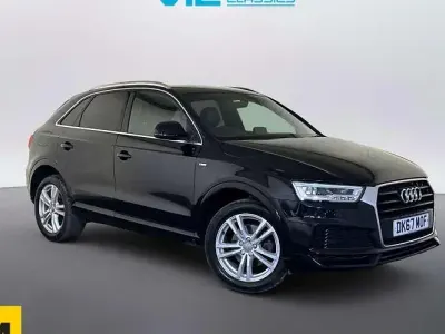 Used Audi Q3 S-Line 150 HP (110 kW) 2018 Black SUV