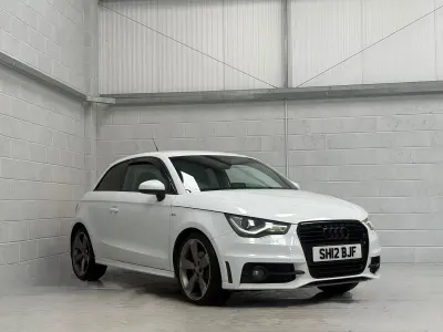 Used Audi A1 Black Edition 2012 White Hatchback