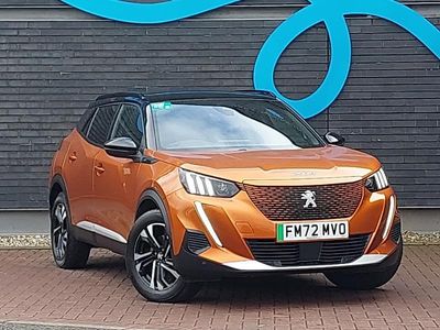 Used Peugeot e-2008 GTi 100 kW (136 HP) 2023 Orange SUV