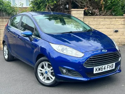 Used Ford Fiesta Zetec 103 HP (75 kW) 2015 Blue Hatchback